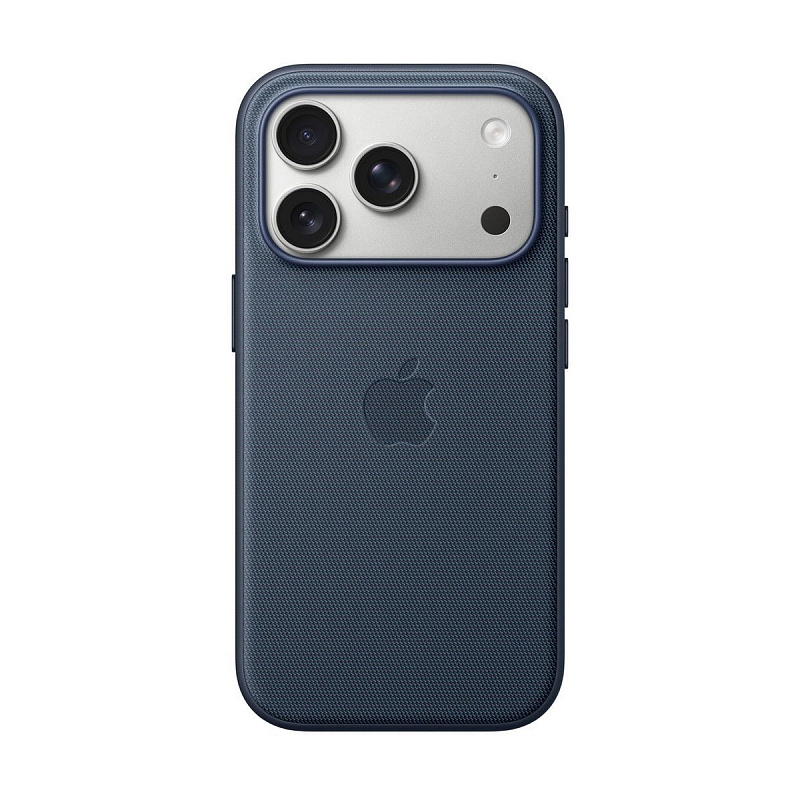 Тканевый чехол для Apple iPhone 17 Pro Max TechWoven Blue (Original)