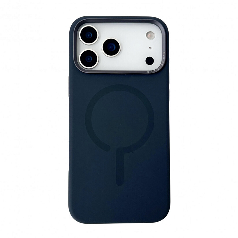 Чехол Silicone Case для iPhone 17 Pro Темно синий