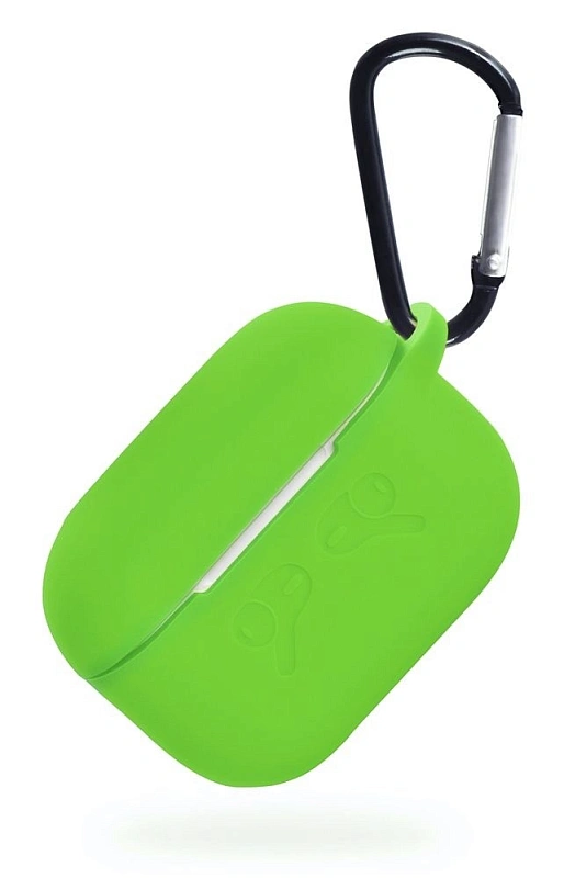 Чехол для наушников Apple AirPods Silicone Case Зеленый