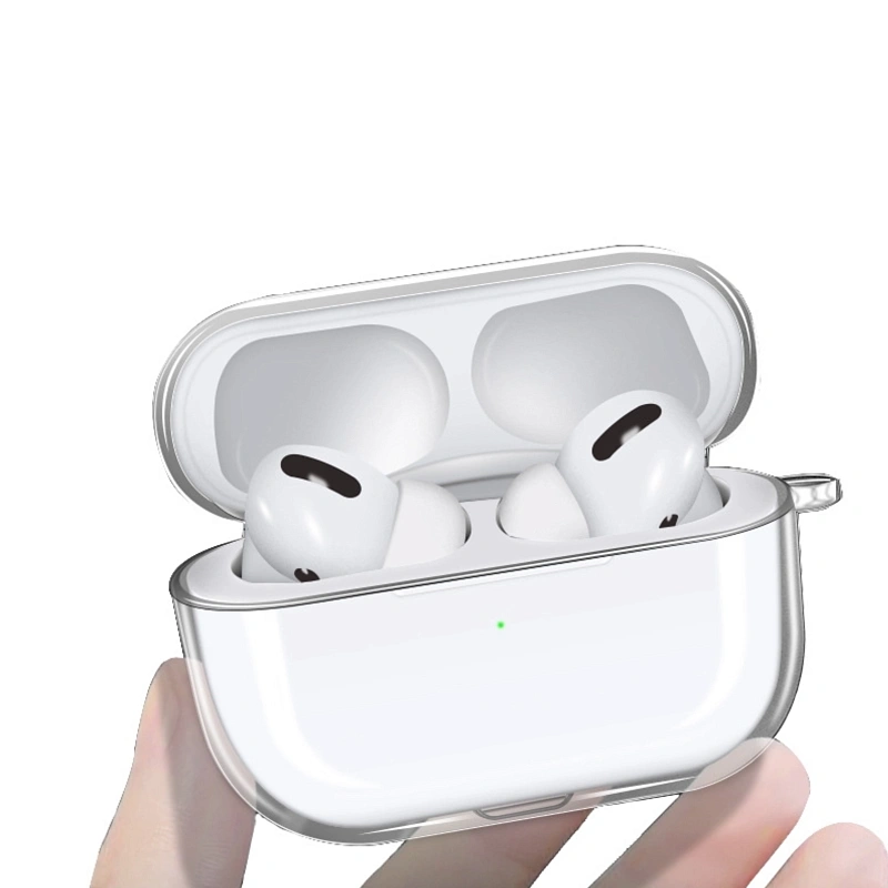 Чехол для наушников Apple AirPods Pro Прозрачный