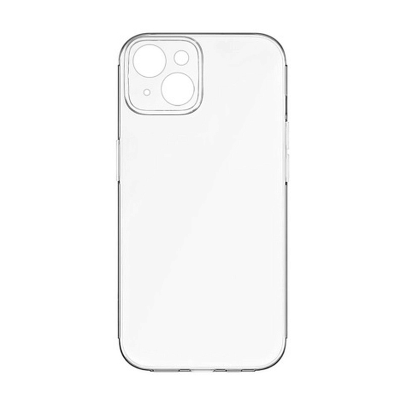 Чехол силиконовый для iPhone 15 Plus Прозрачный