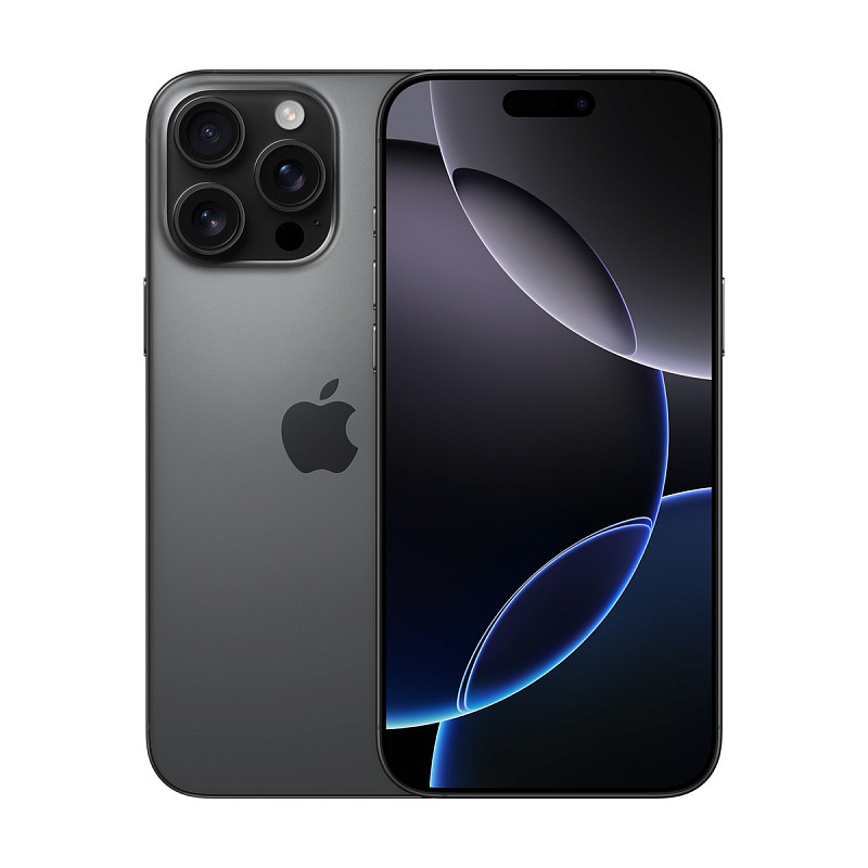 Смартфон Apple iPhone 16 Pro Max 1Tb SIM+eSIM Black Titanium (Черный) Global