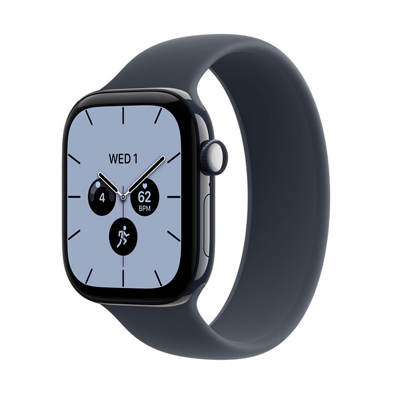 Смарт-часы Apple Watch Series 12 GPS + Cellular 42mm Night Blue Ceramic, Navy Blue Solo Loop